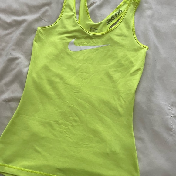 Nike pro sleeveless compression tank tops xs - Picture 4 of 10